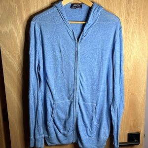 Jeremy Argyle NYC lightweight zippered cardigan